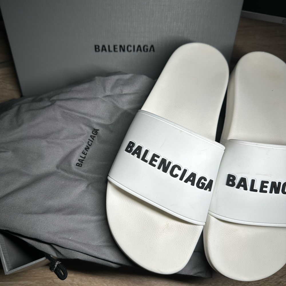 Balenciaga Pool Slide Sandals